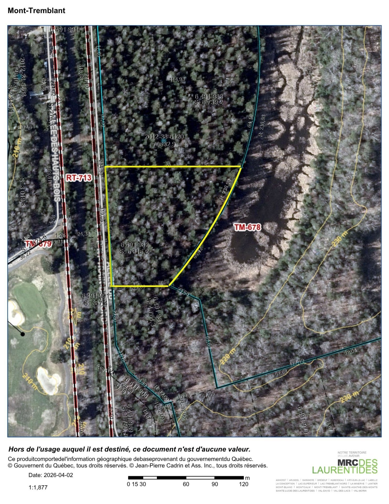 Neuchâtel: lot in new project on the golf course Le Maître