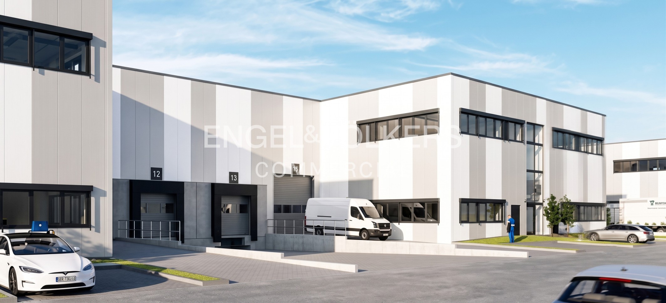 Flexible Gewerbeeinheiten im etablierten Gewerbegebiet Zehlendorf