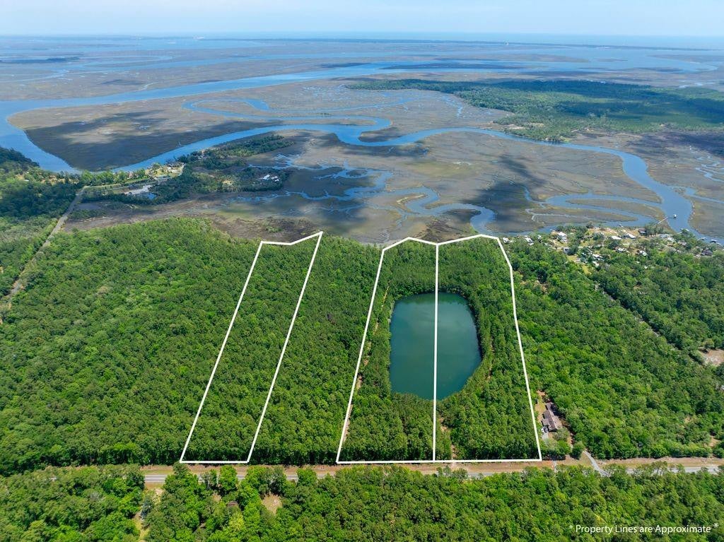 21 acres of gorgeous wooded property with marsh views!