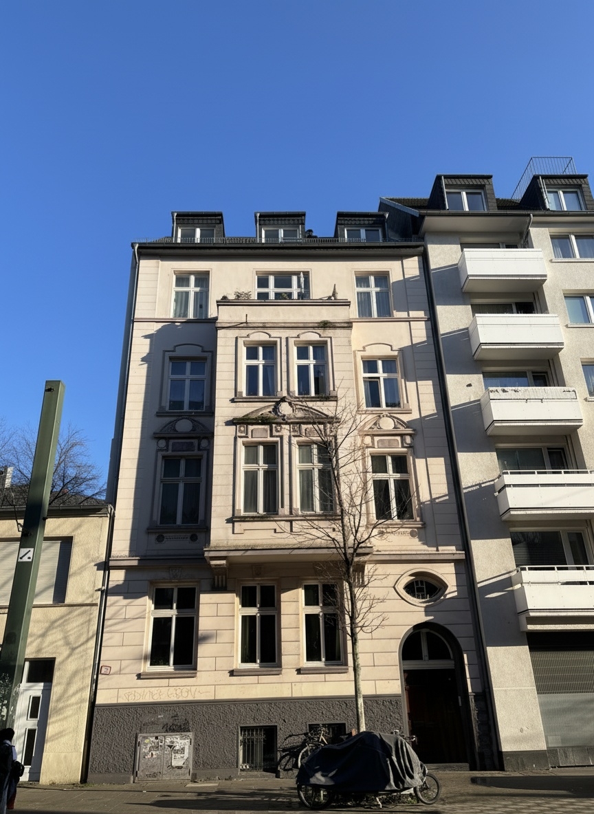 Stilaltbau in Düsseldorf-Friedrichstadt