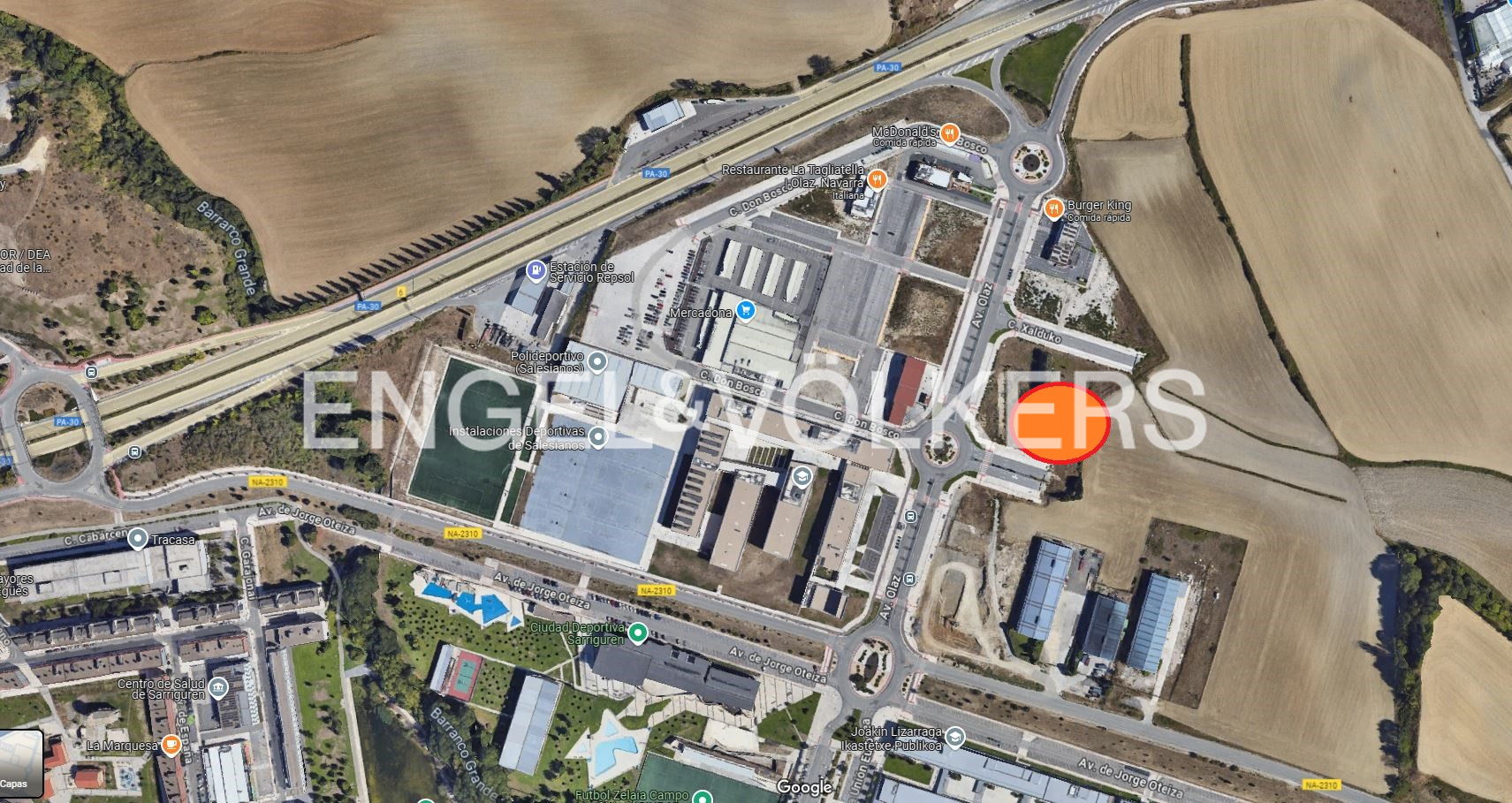 Plot for Tertiary Use in Olaz Commercial Park Atalaya