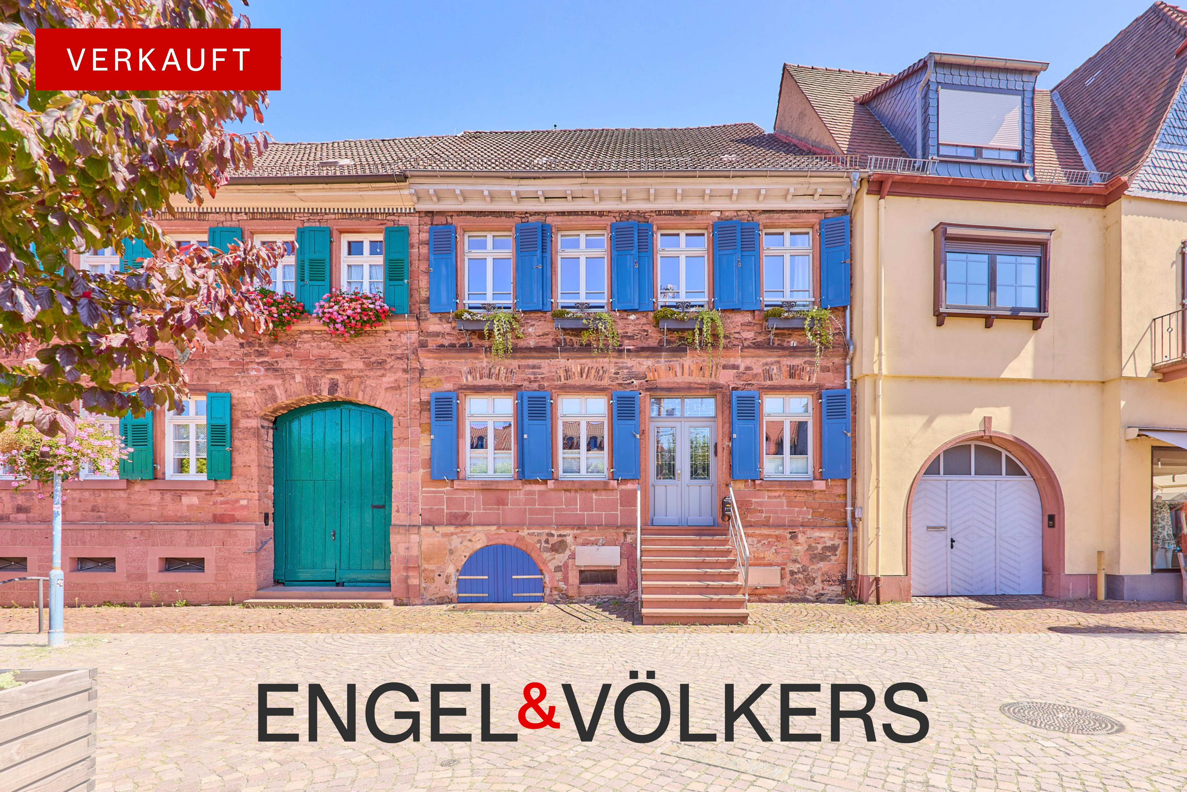 **VERKAUFT**Historisches Einfamilienhaus mit Gewölbekeller im Herzen von Dieburg