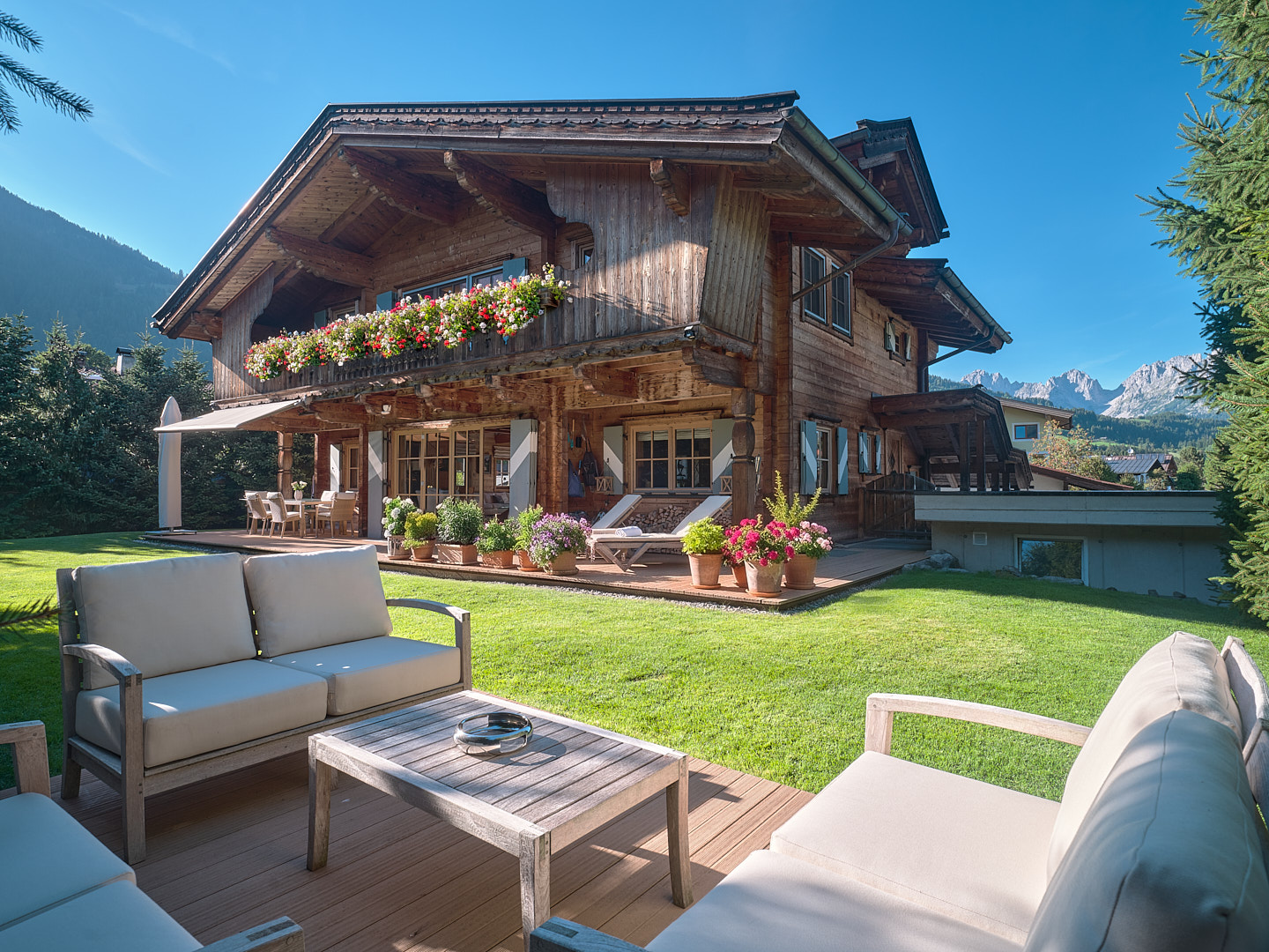 Alpiner Luxus trifft Kaiserblick | Stilvolles Landhaus in Top-Lage