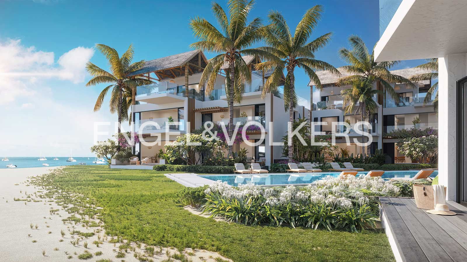 Seafront 1 Bedroom Apartment - Tamarin, Black River