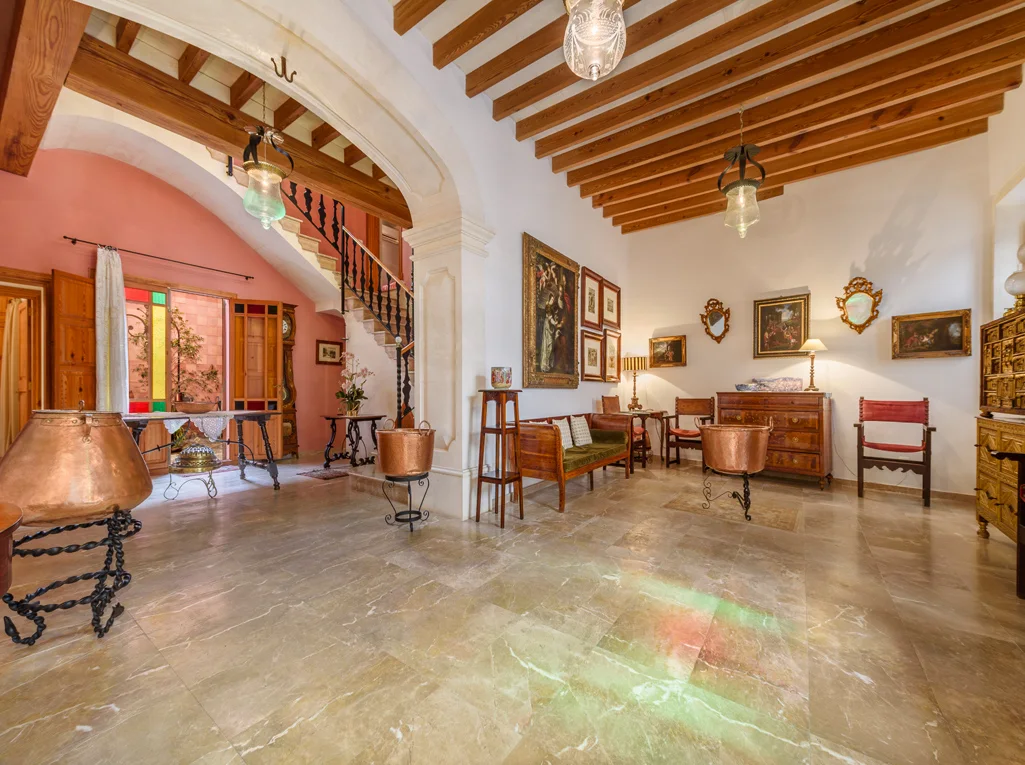 A grand home with history and Majorcan flair