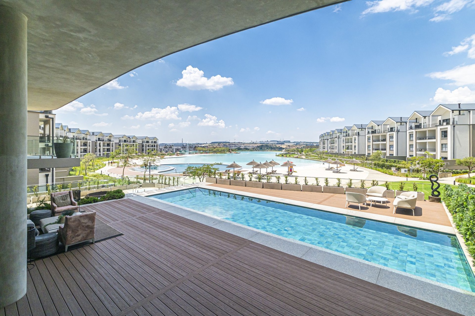 Exclusive 6 bedroom 6 bathroom, lagoon view Villa for sale at Munyaka Estate