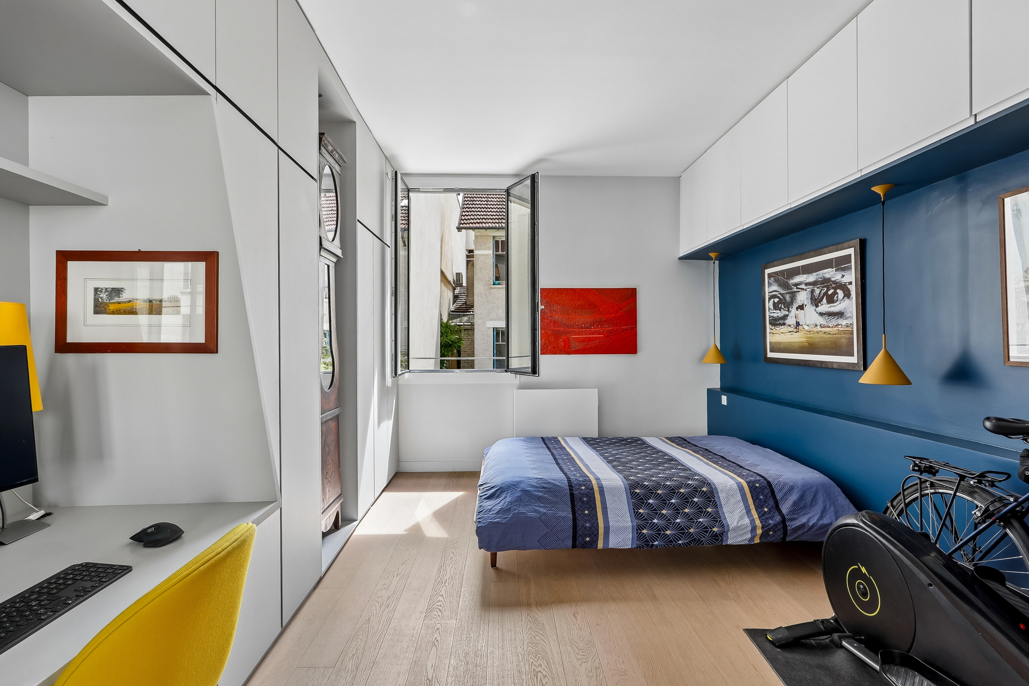 Daguerre District - Large bright studio/1-bedroom, renovated by an architect