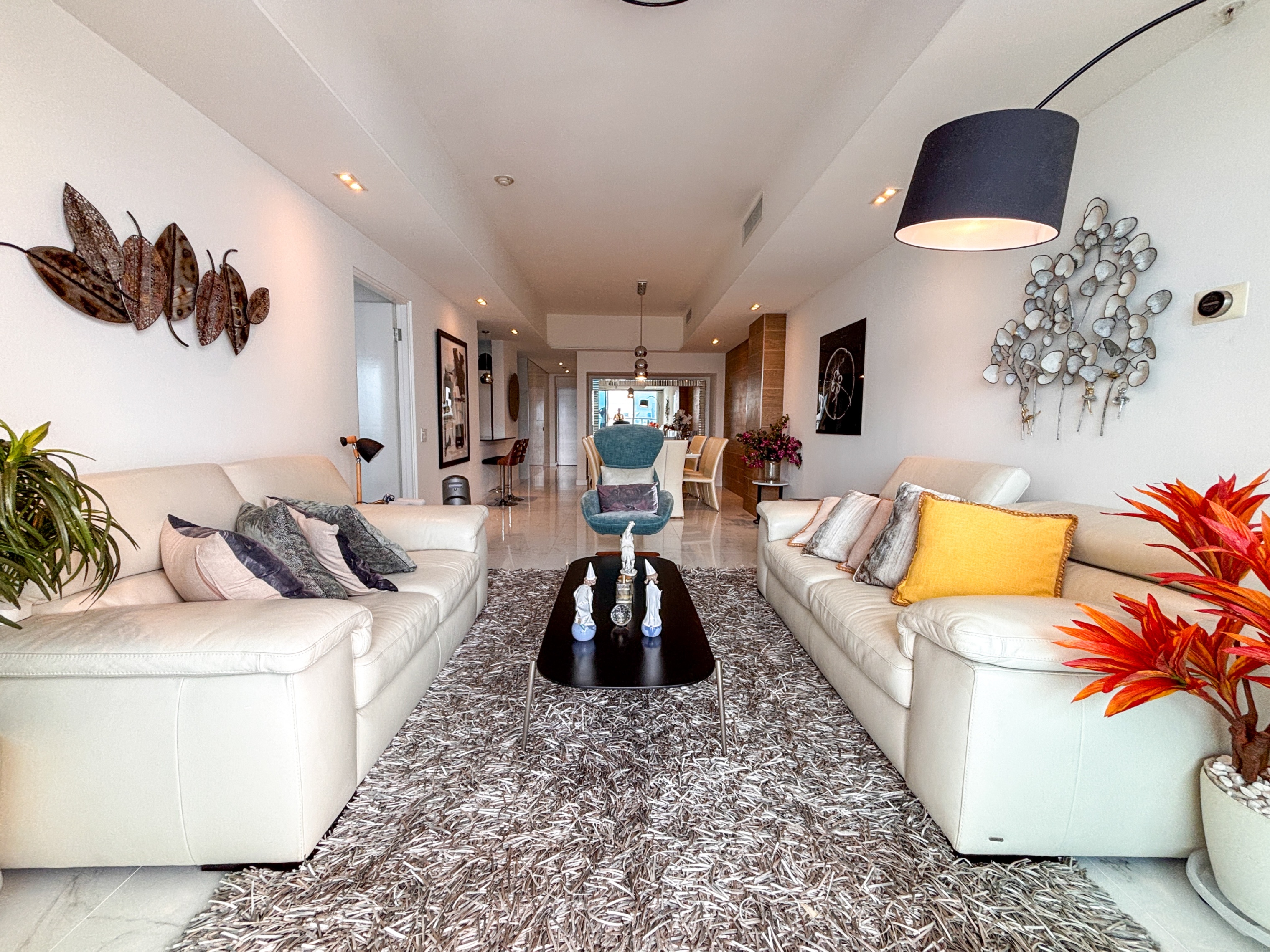 Furnished High-Floor Apartment with Ocean Views