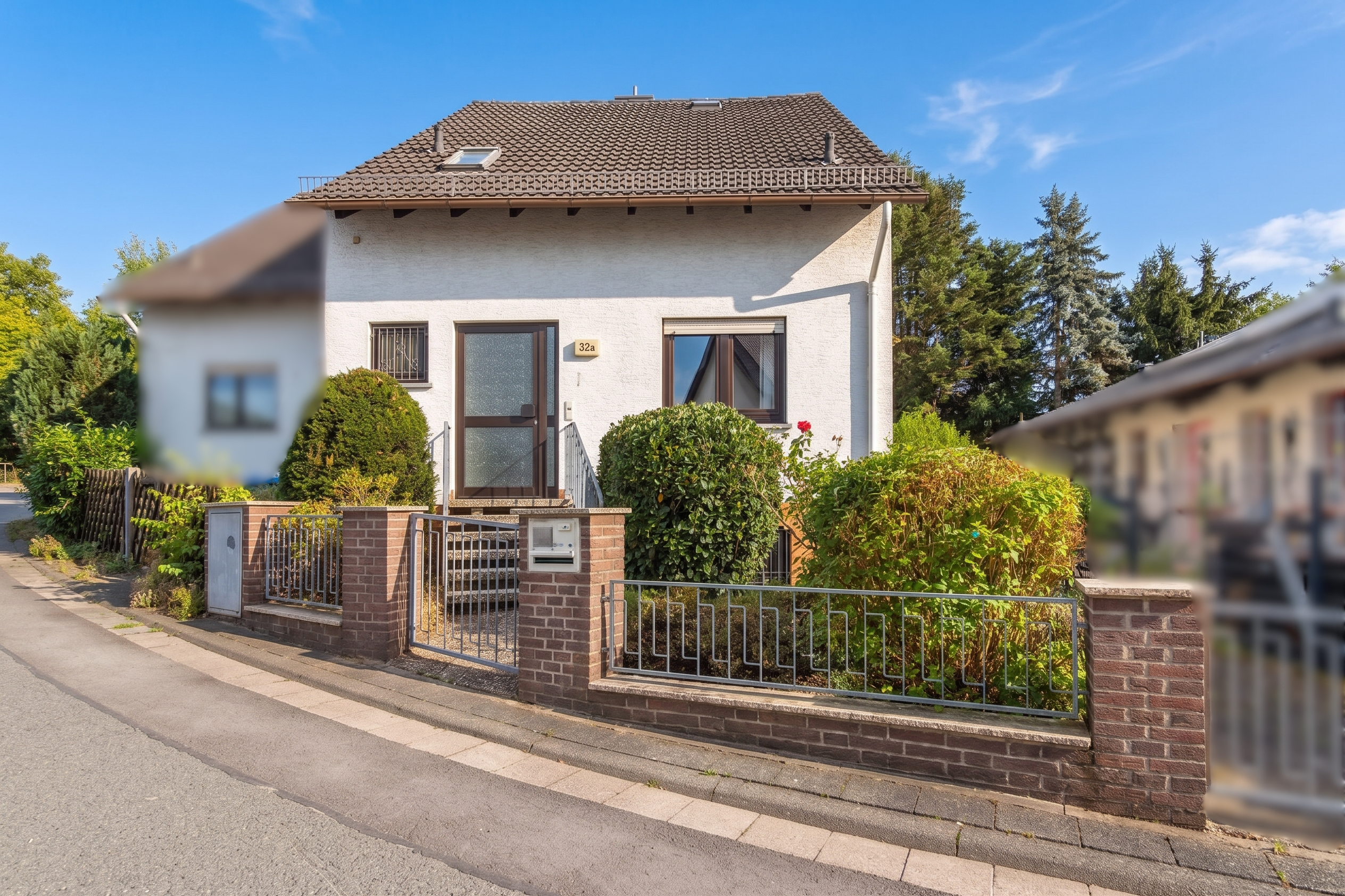 Semi-detached house with great potential in a sought-after area of Langen [AI-modified]