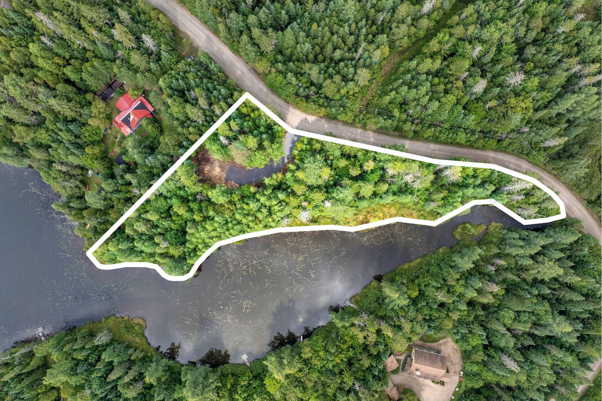 Large private lot