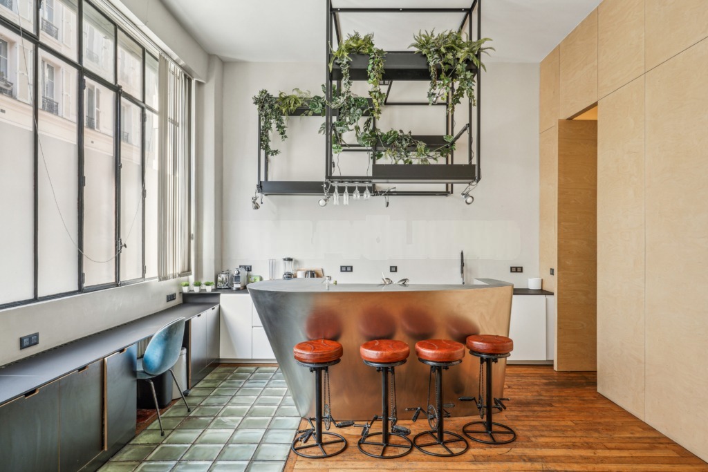 Paris X - Bright industrial-style loft - Martel