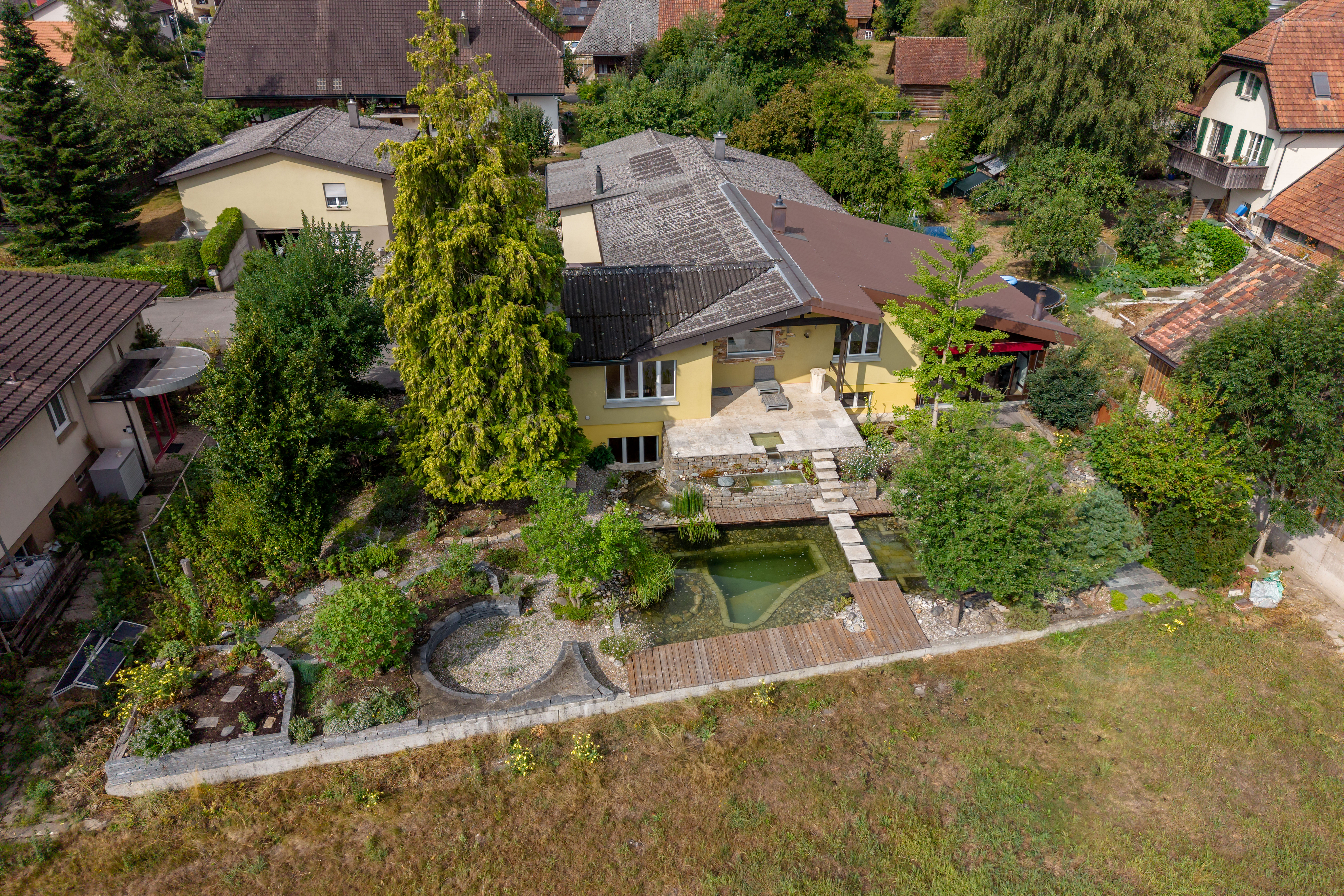 Raum, Ruhe und grenzenlose Aussicht