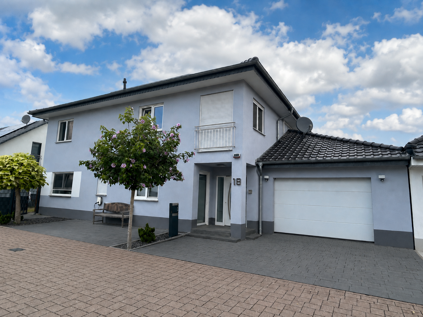 Freistehendes modernes Einfamilienhaus in Mettenheim