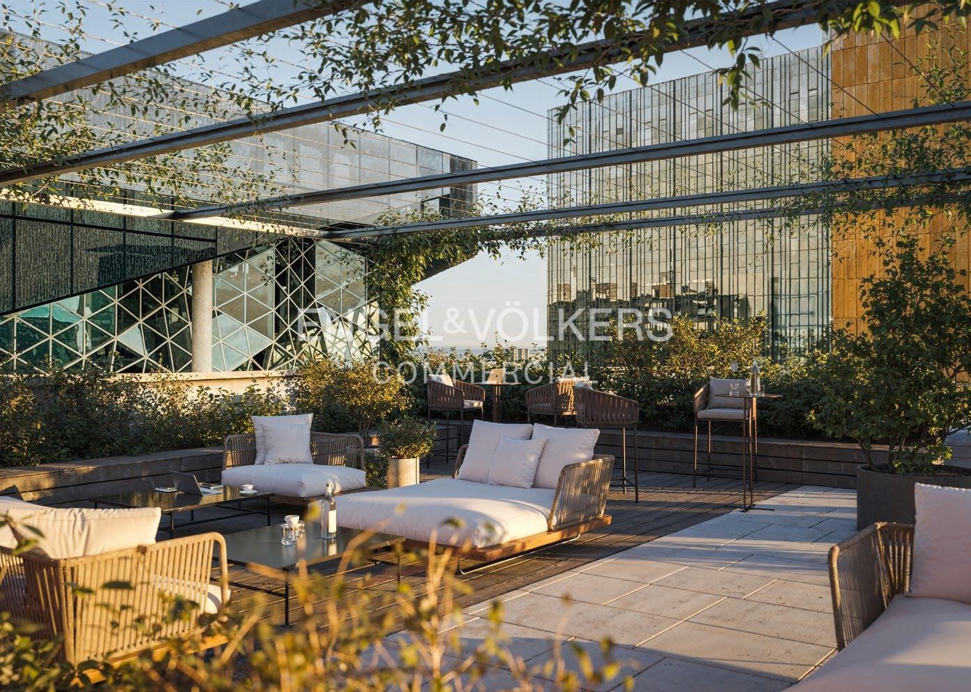 Hier werden Sie glücklich: Top Büro mit Terrasse