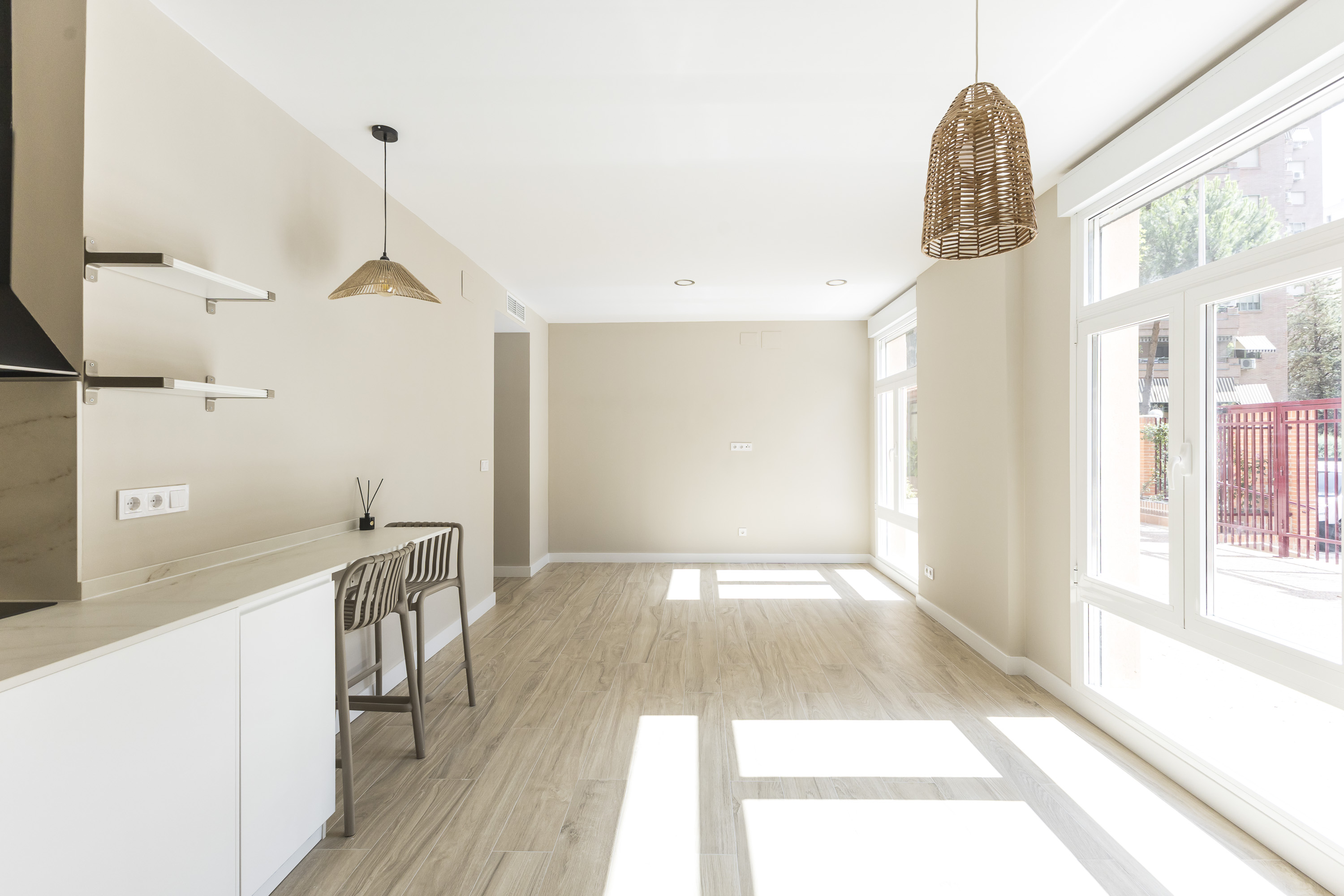 Exclusive outdoor-facing space, renovated and bathed in natural light in northern Madrid