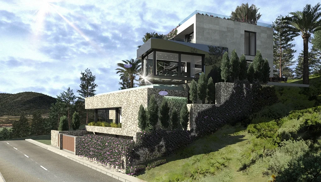 Moderne Luxus-Villa mit traumhaftem Meerblick in Canyamel