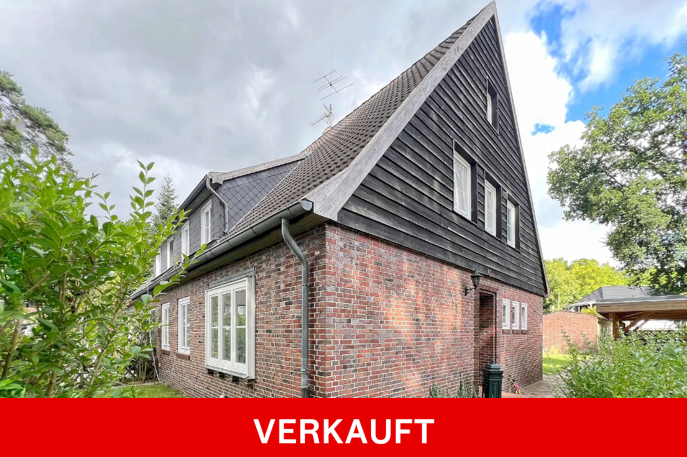 Moderne Doppelhaushälfte in Waldnähe