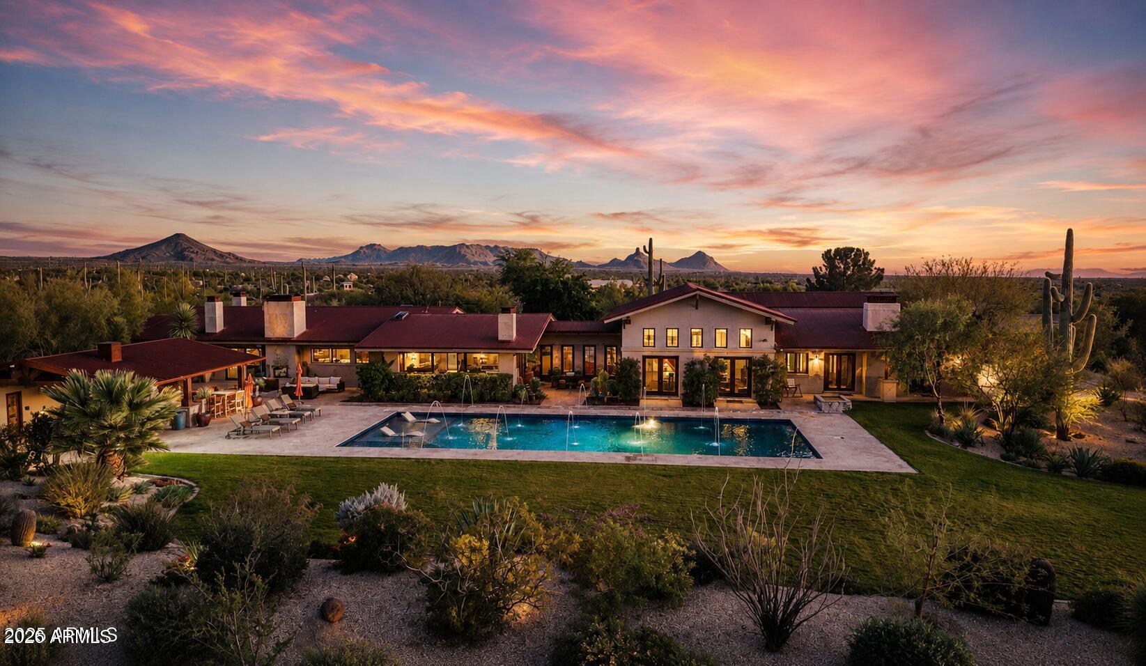 Rare Desert Privacy Meets Architectural Excellence