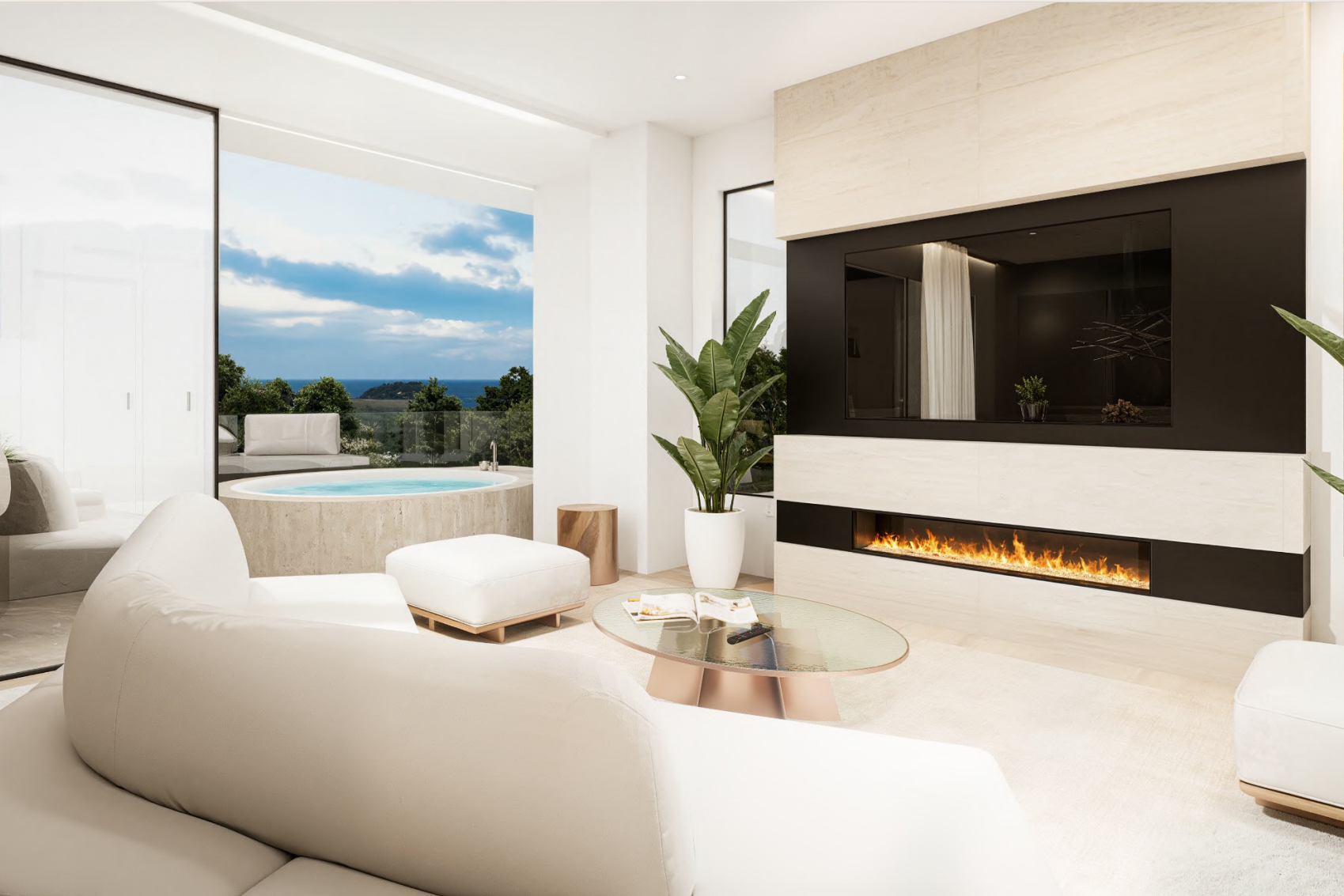 Elegant maisonette penthouse in Voula