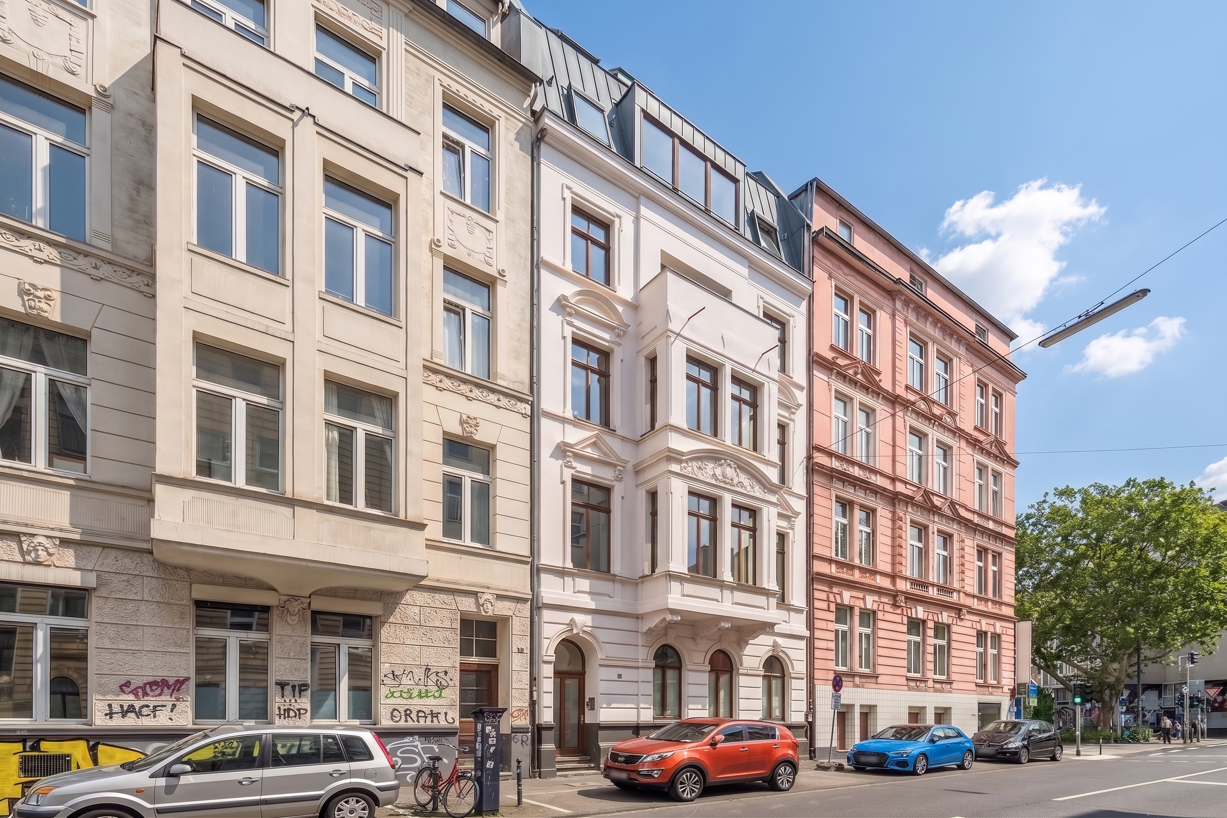Großzügige Maisonette-Wohnung mit  Dachterrasse im Rathenauviertel