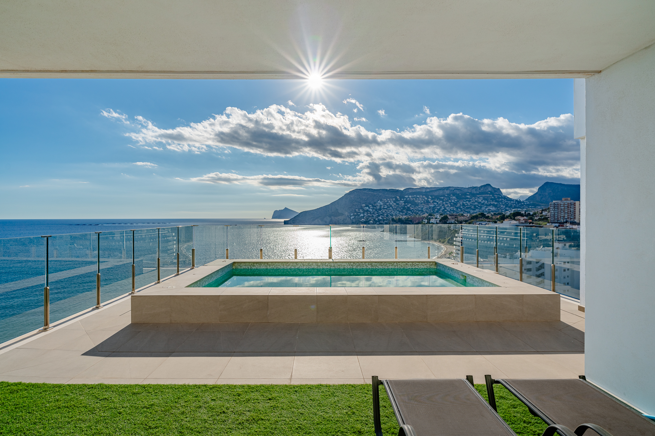 Penthouse with private pool and 360º views, Calpe