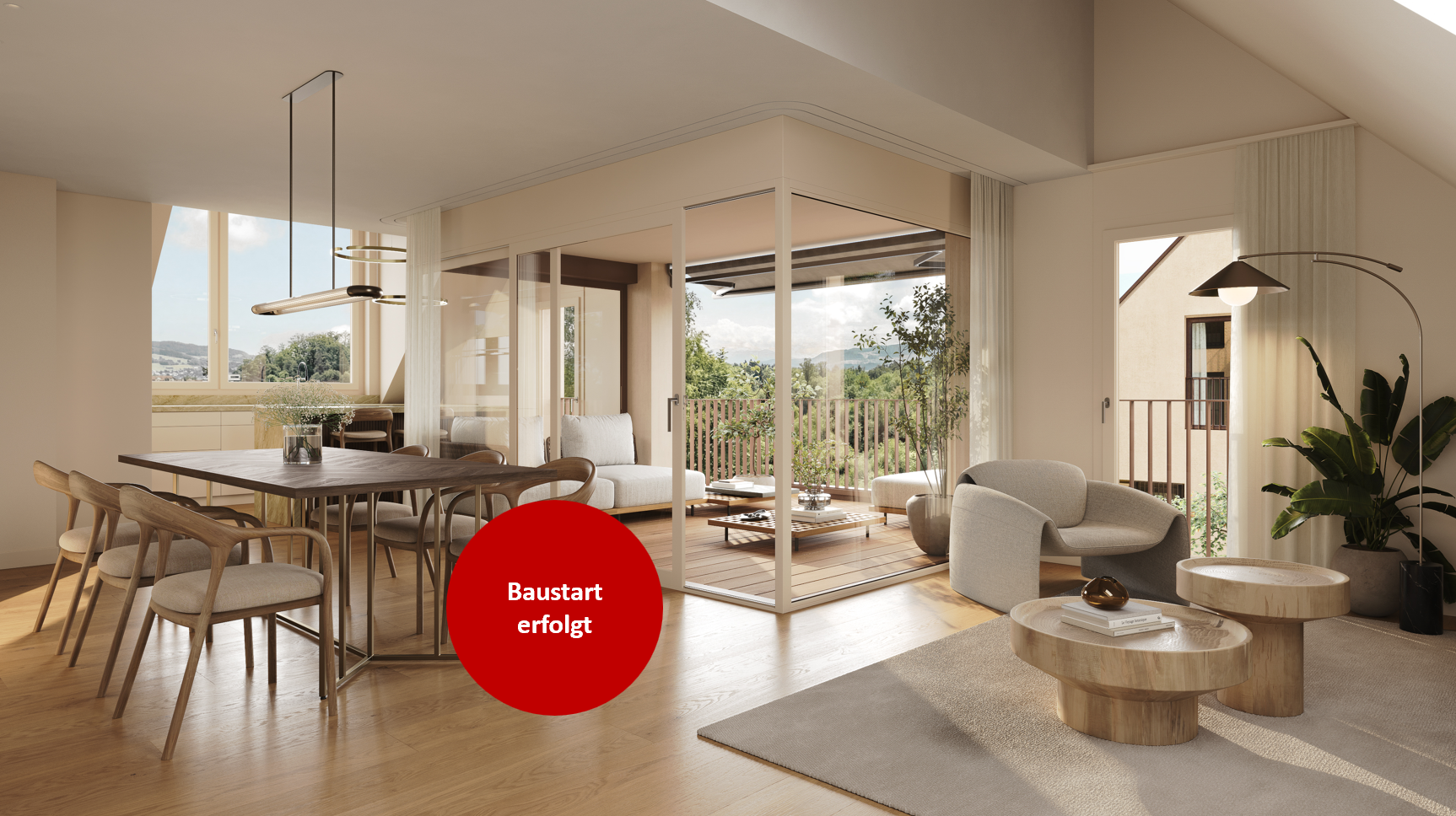 Neubau N°10: 3.5 Zimmer Maisonette Wohnung