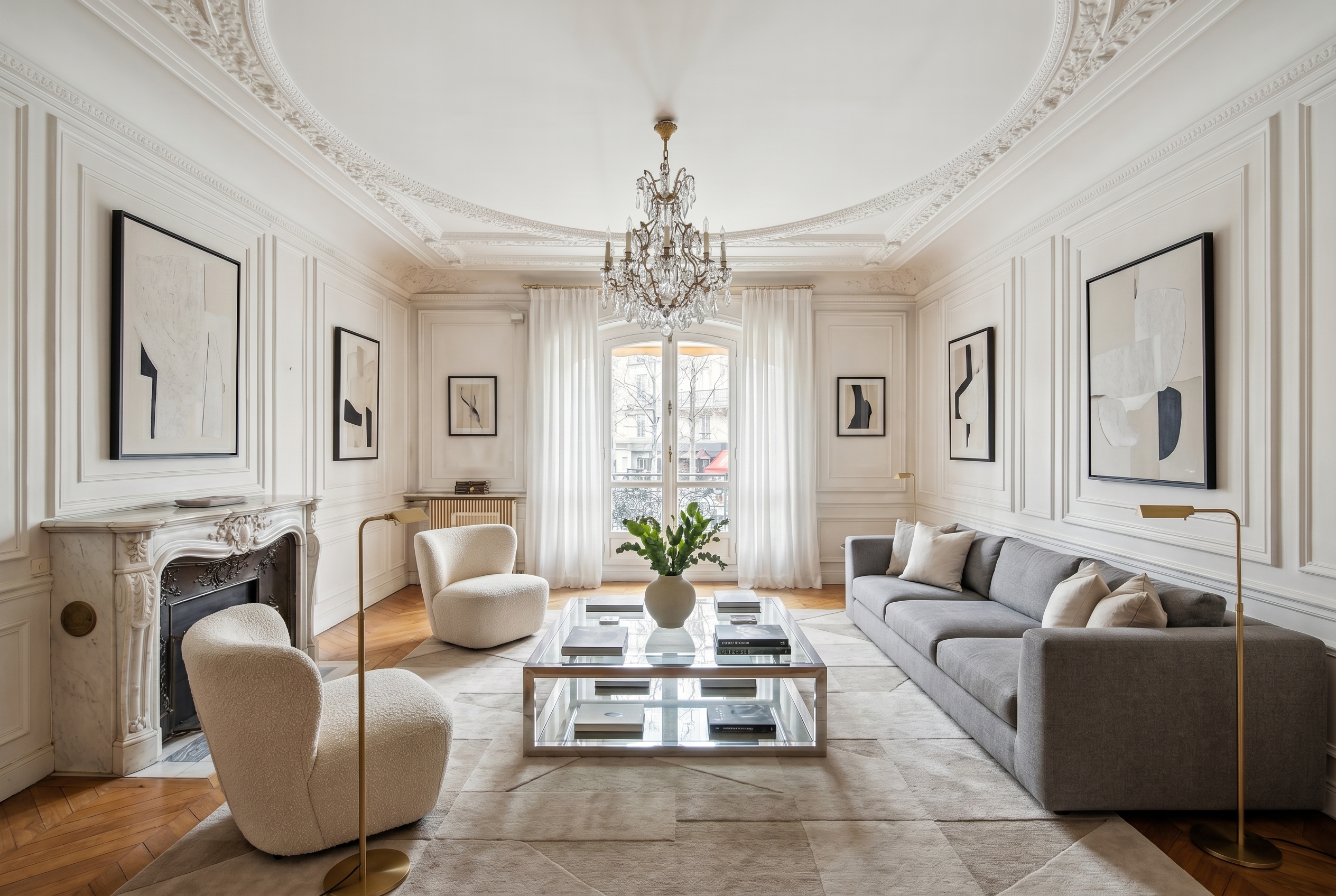 Paris XVII-Etoile - Appartement familial de 178m² à rénover