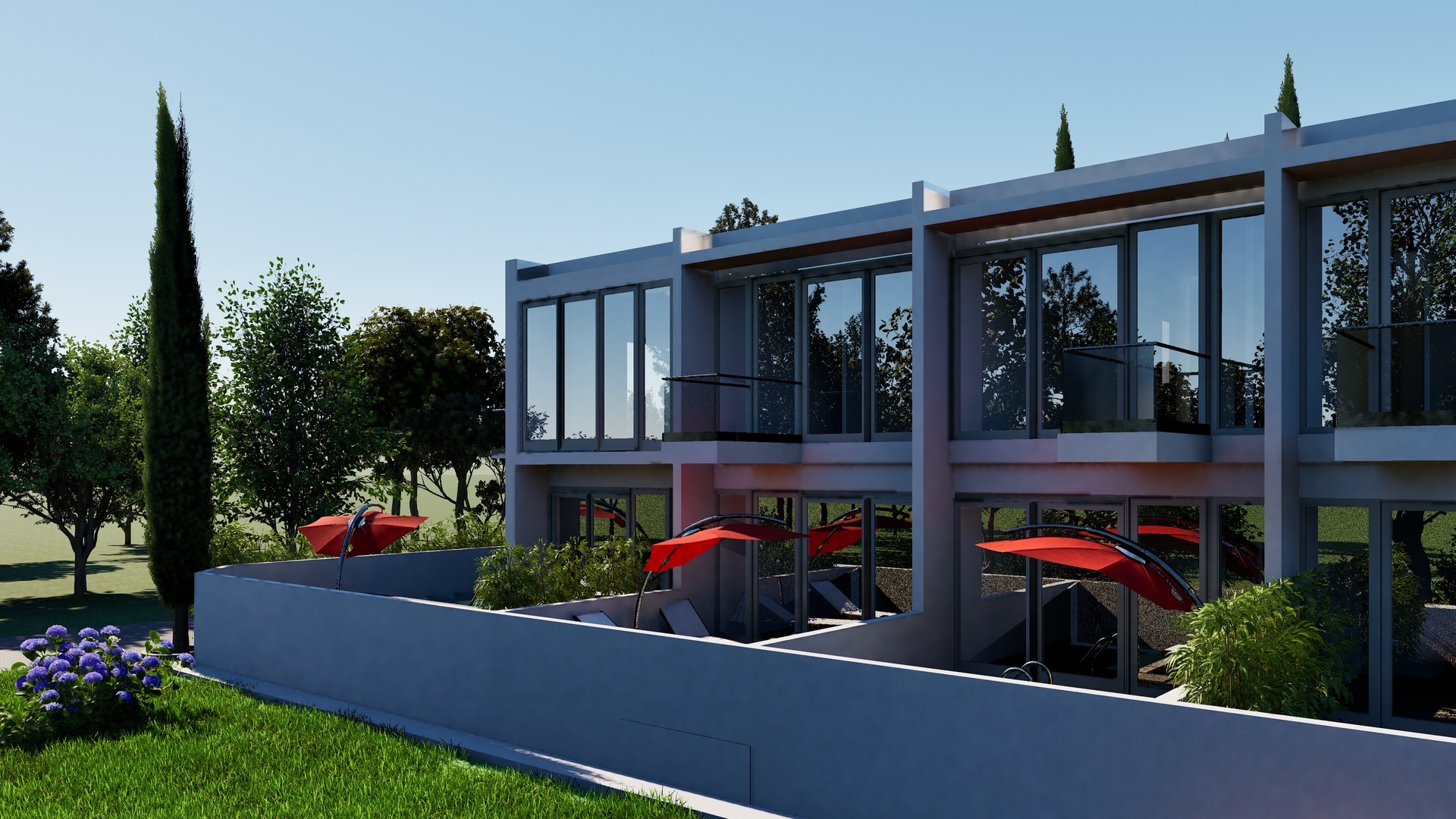 Newly-built residence with private pool