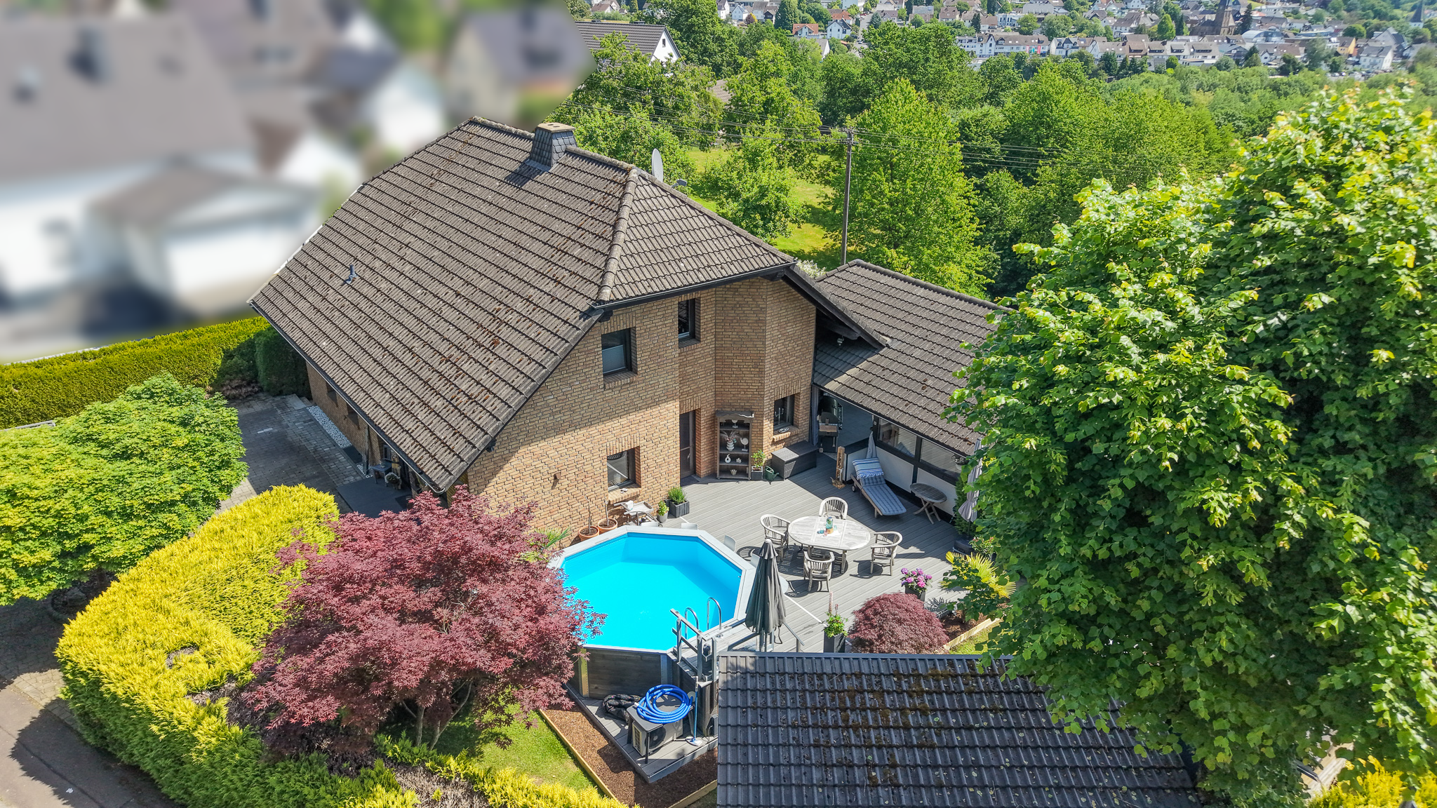 Vielfältiges Einfamilienhaus mit herrlichem Blick
