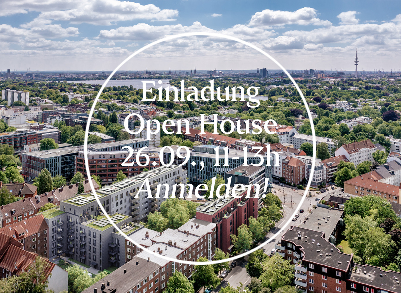 OPEN HOUS AM 26.09. * Mit Dachterrasse über den Dächern Winterhudes