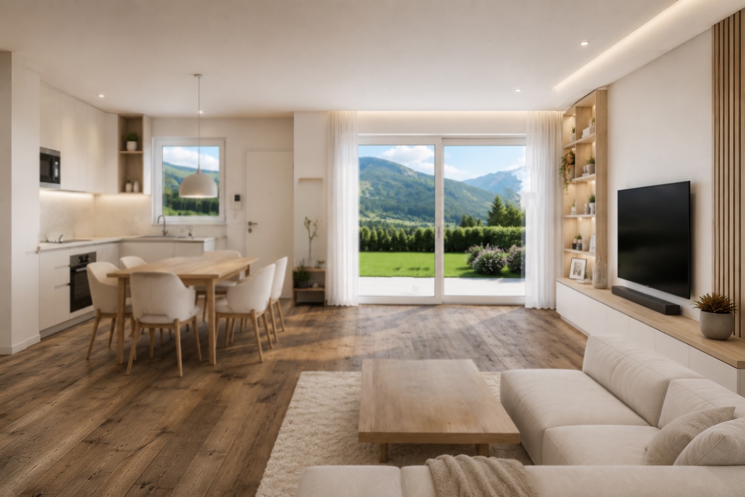 La tua nuova casa tra sole e montagne