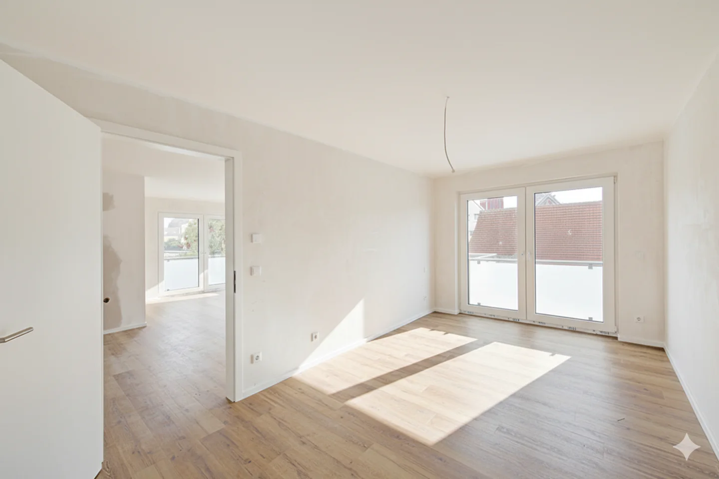 Neubau: Barrierearme 3-Zimmer-Wohnung mit Balkon, Aufzug und Stellplatz - Foto 2
