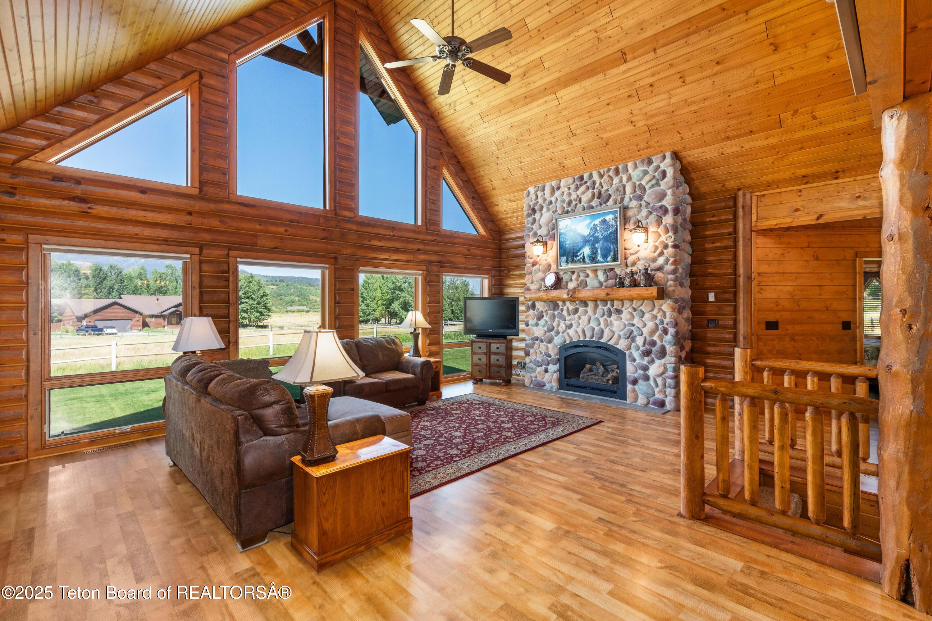 Golden Eagle Cabin, Finished Basement -  Alpine WY