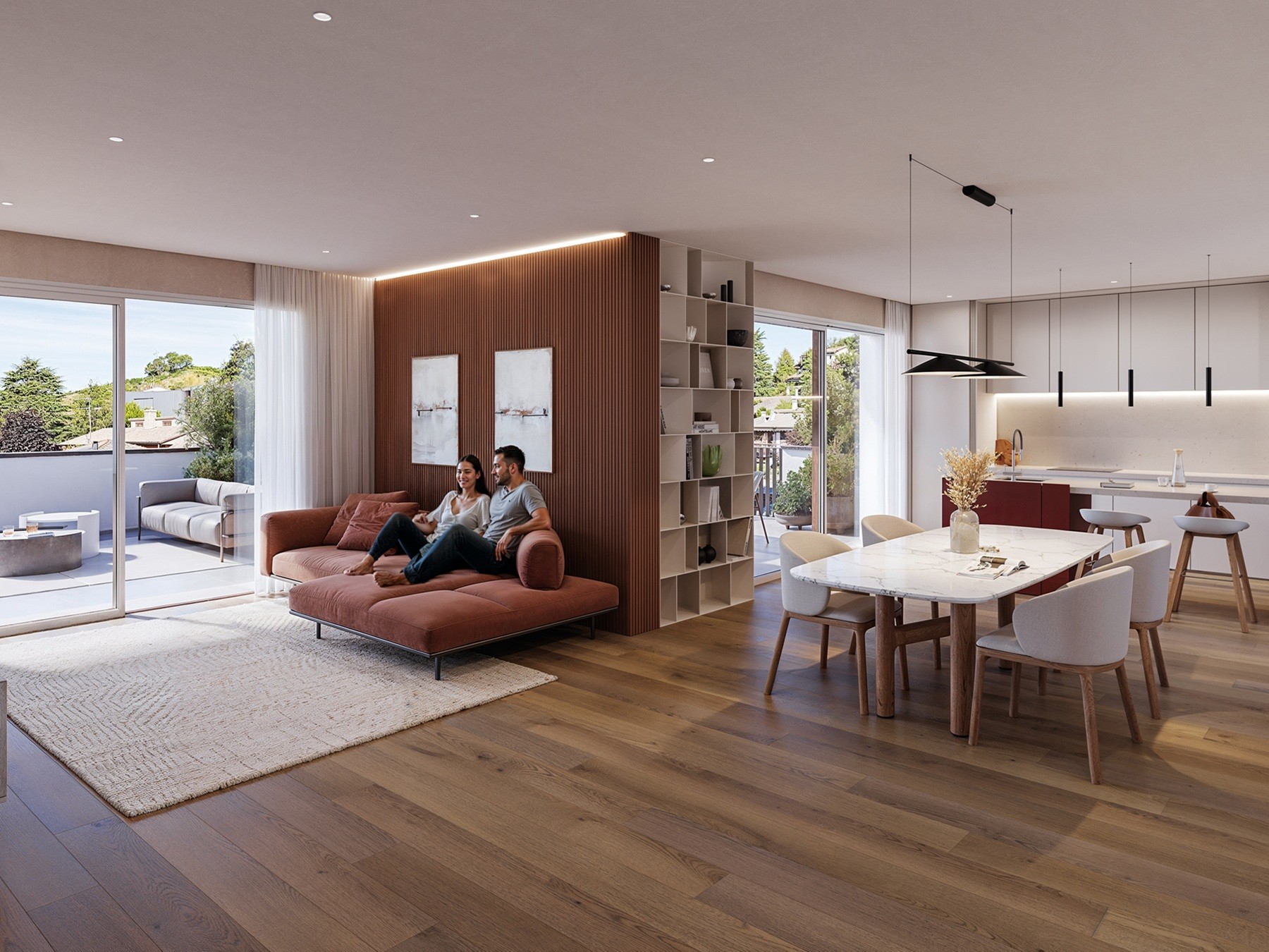 Wo Zukunft Gestalt annimmt: Neubau-Wohnung im Viertel Monticella