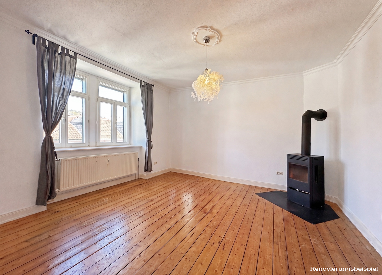 Zentrale Vierzimmerwohnung in charmanter Jugendstilvilla