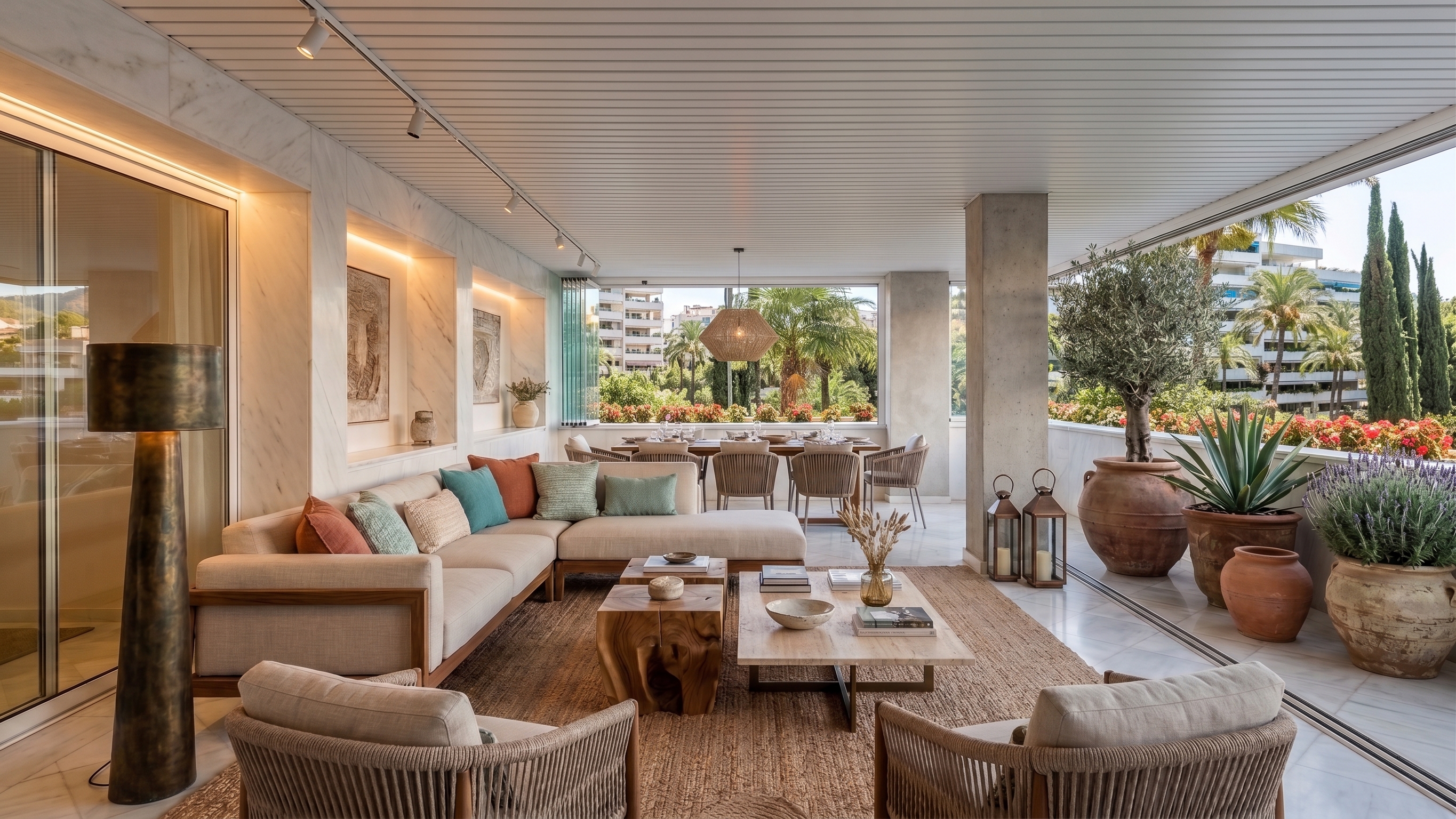 4 Bedroom Luxury Apartment Second Line Beach in Don Gonzalo [AI-modified]
