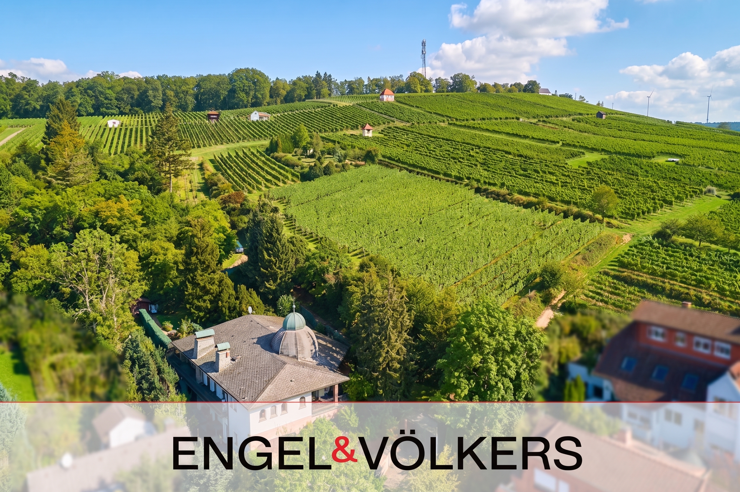 Exklusive Villa mit Schlosscharakter am Fuße der Weinberge von Groß-Umstadt