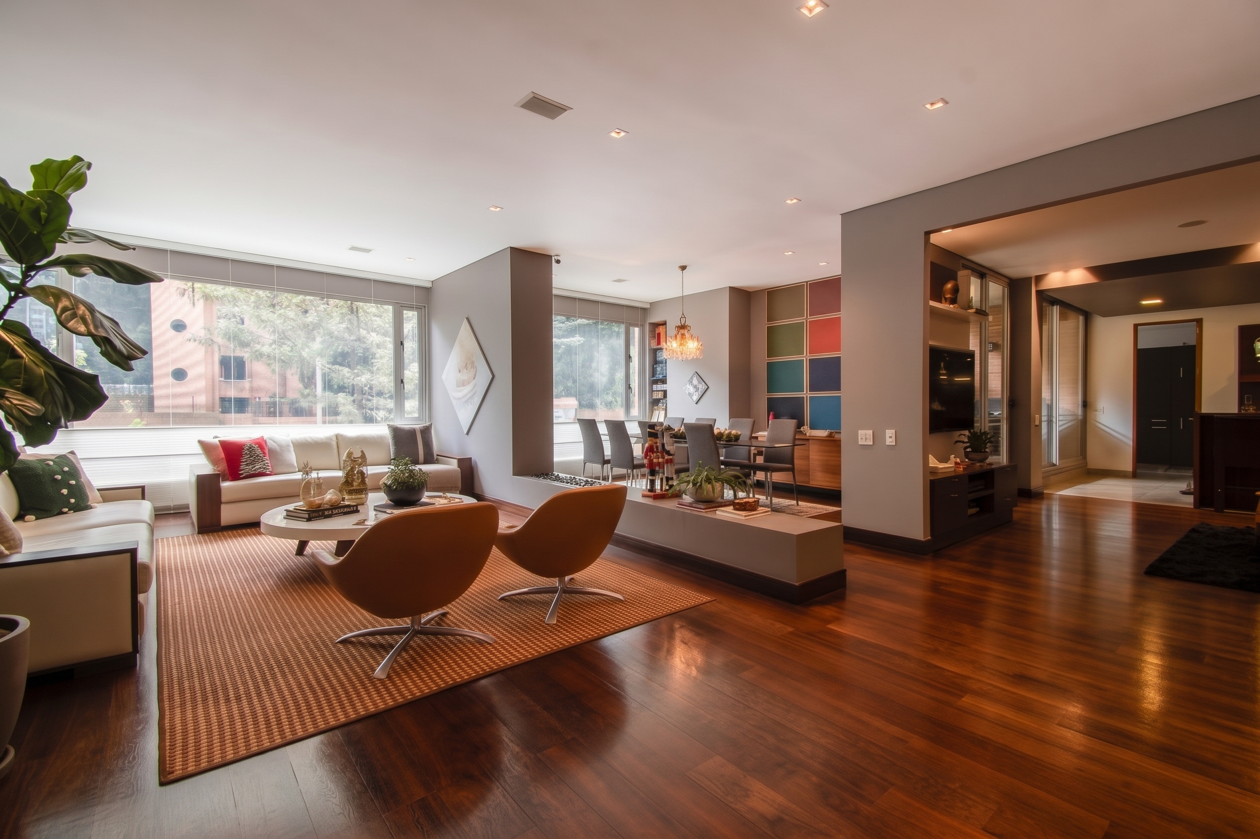 Apartamento con balcón para venta en Rosales