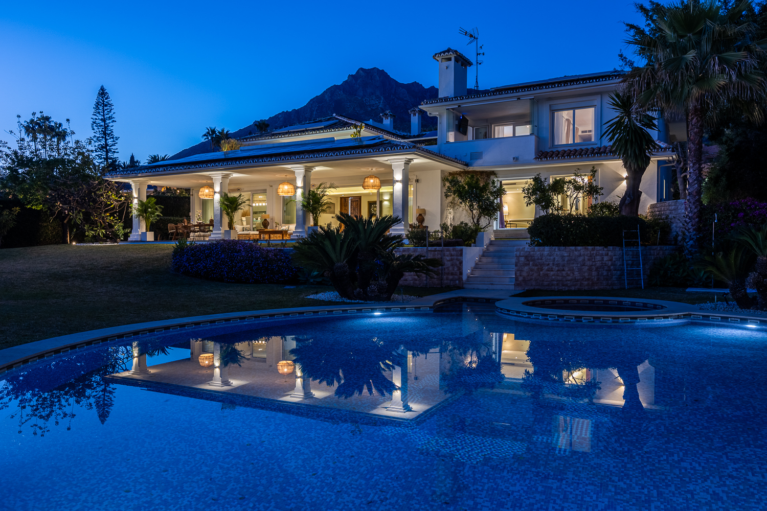 A Contemporary Andalusian Wellness Estate in Sierra Blanca, Marbella Golden Mile