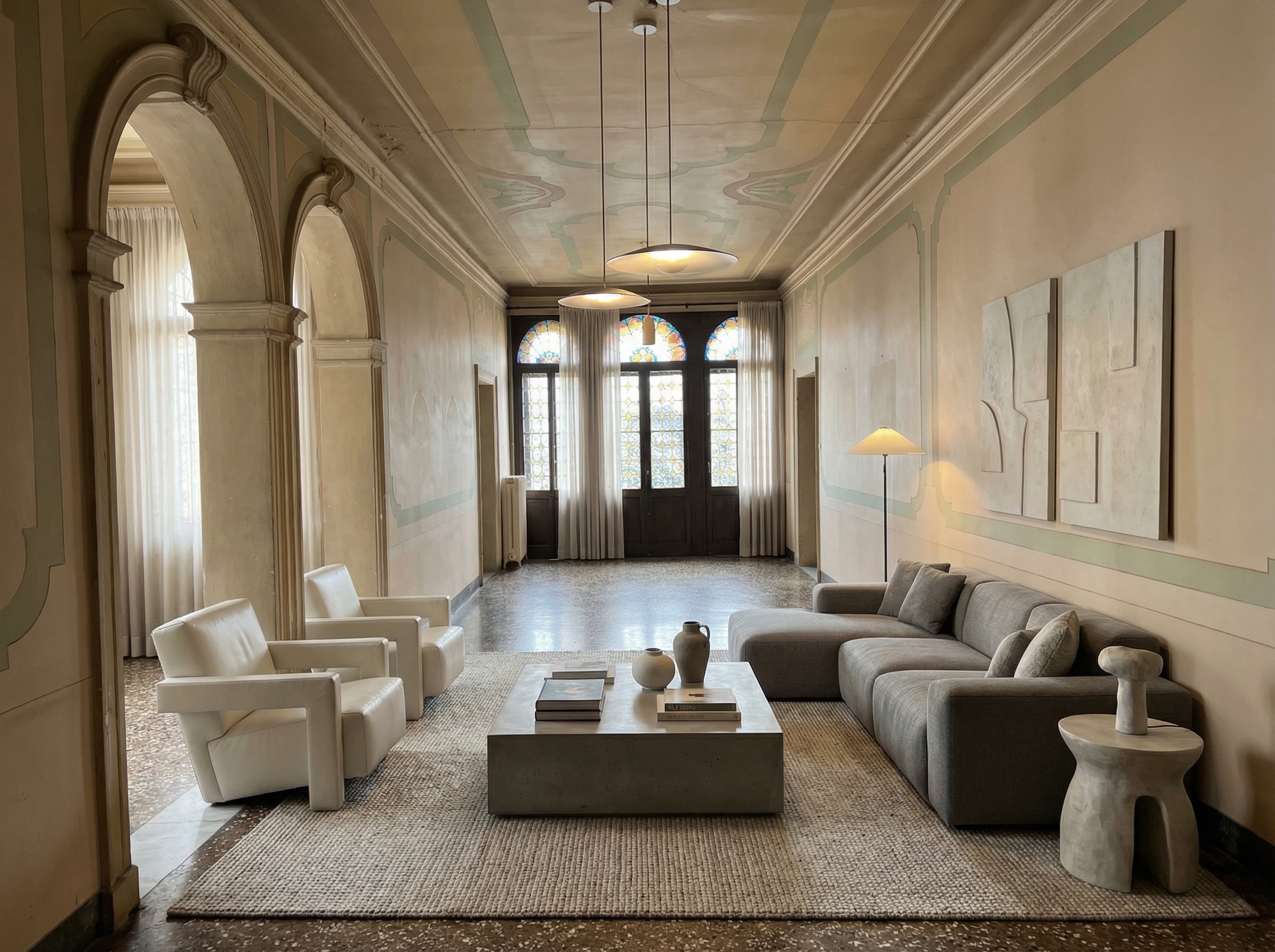 Prestigious historic building with private garden