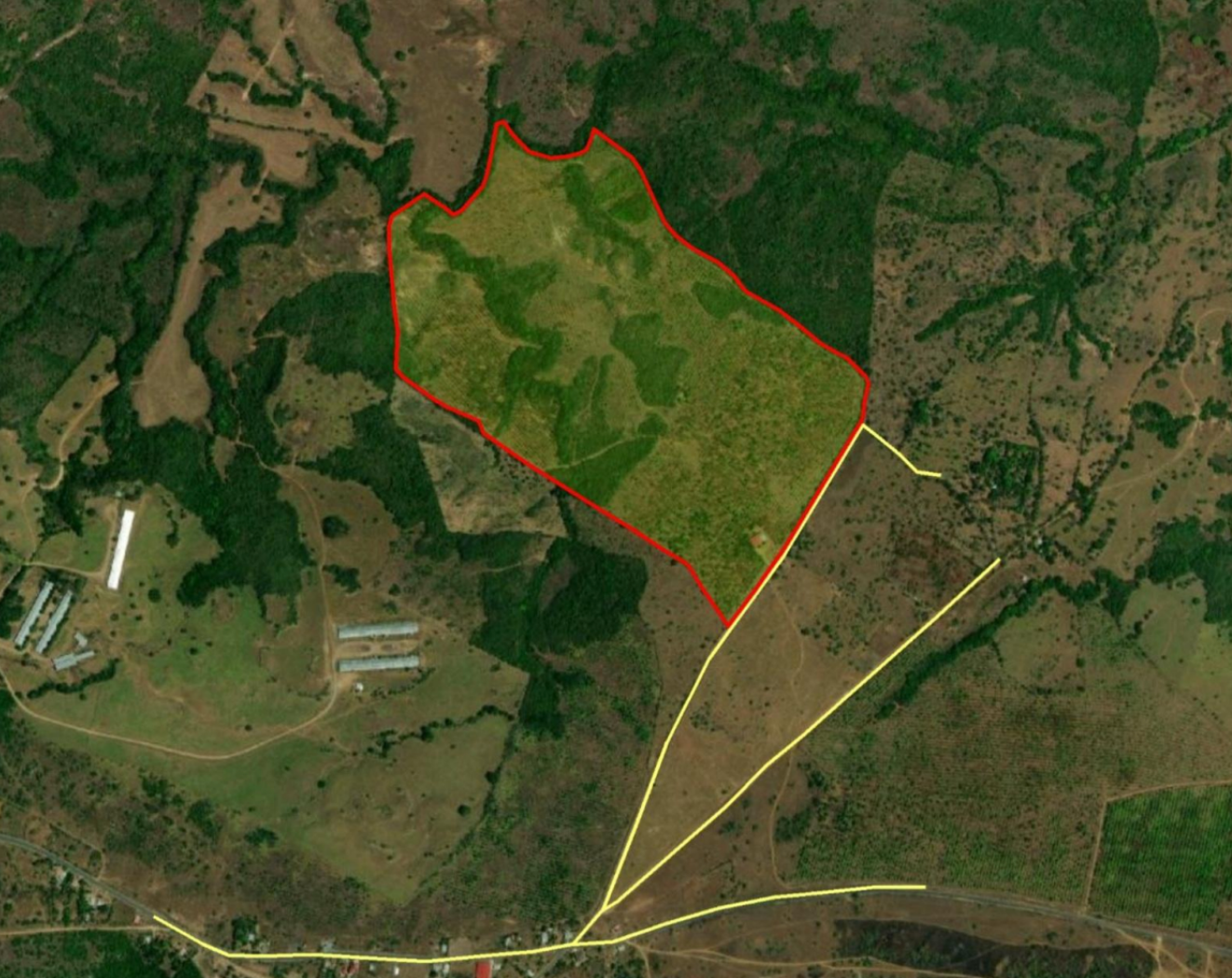 Main Road Access | 36.4 Hectares in La Mesa