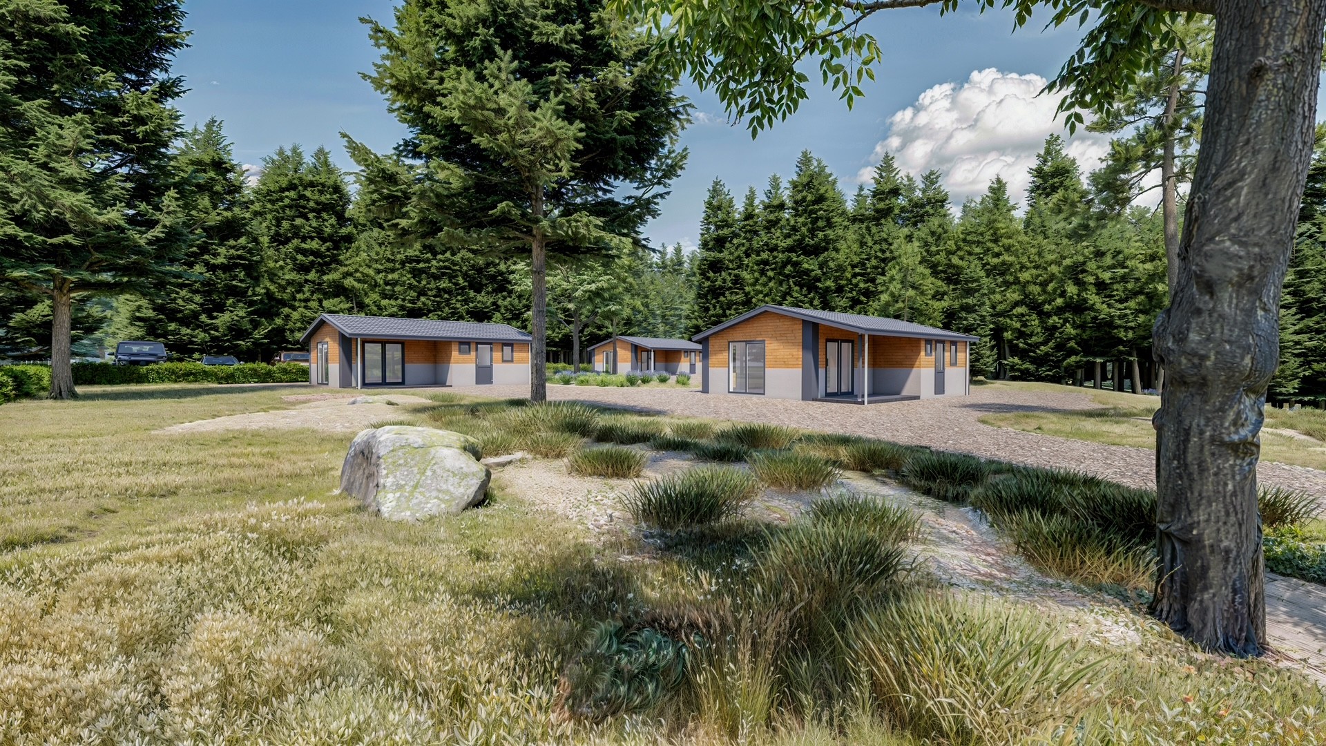 Exklusives, möbliertes Ferienchalet  im Neubauprojekt Bockswiese