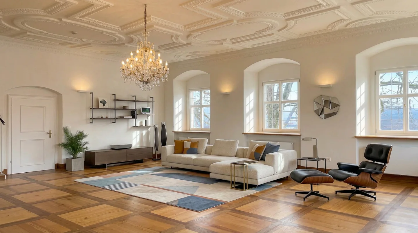 Traumwohnung in kernsaniertem Schloss - Photo 2