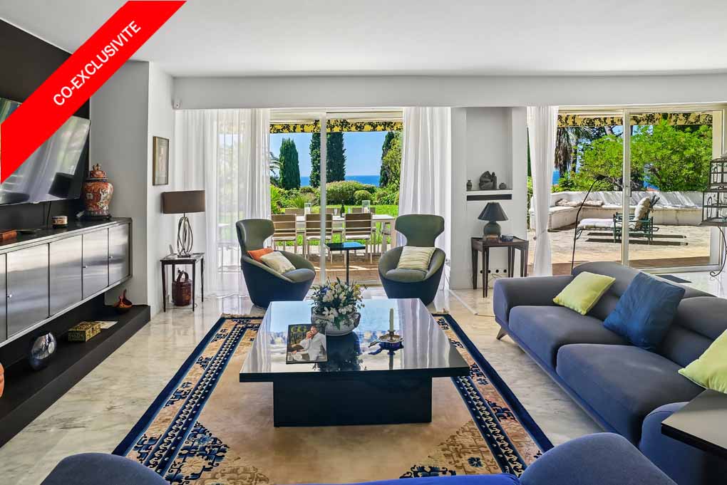 Appartement 5 pièces en rez-de-jardin, résidence sécurisée avec piscine
