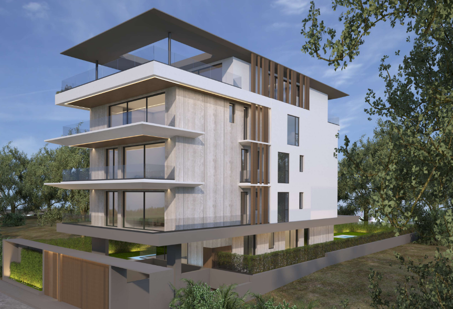 Luxury duplex penthouse with private pool & panoramic views in prime Voula