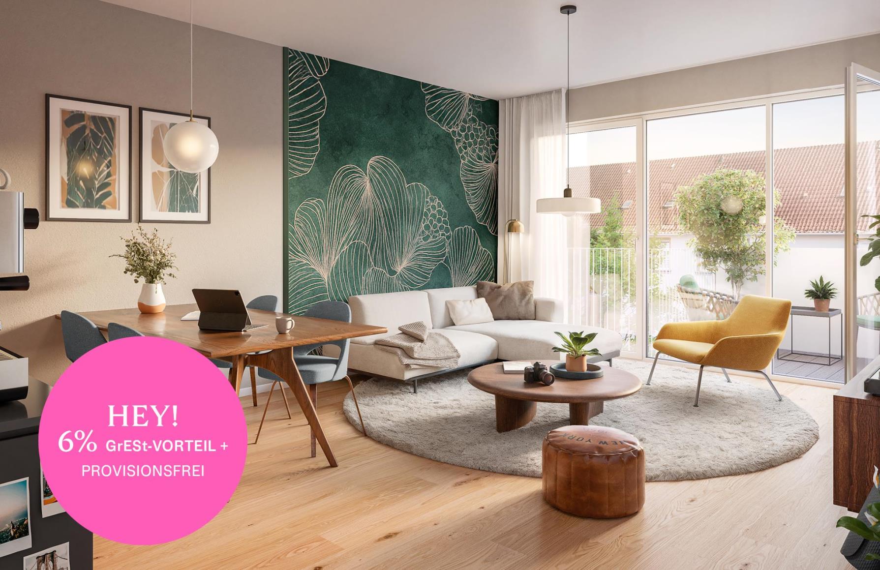 HEY 2-room apartment!