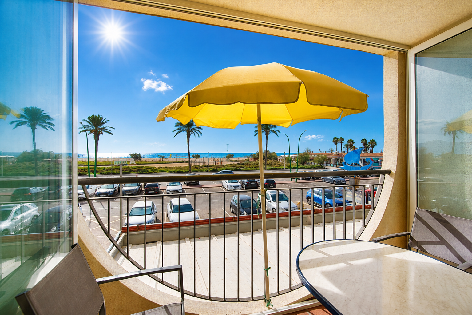 Appartement de 2 chambres en première ligne de mer