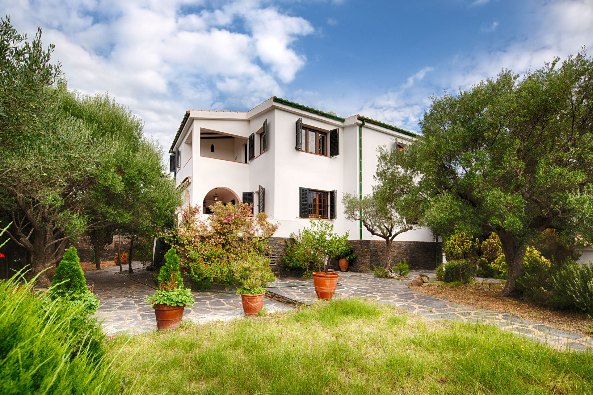 Exclusive Mediterranean Property with Second Buildable Plot, Private Garden and Sea Views