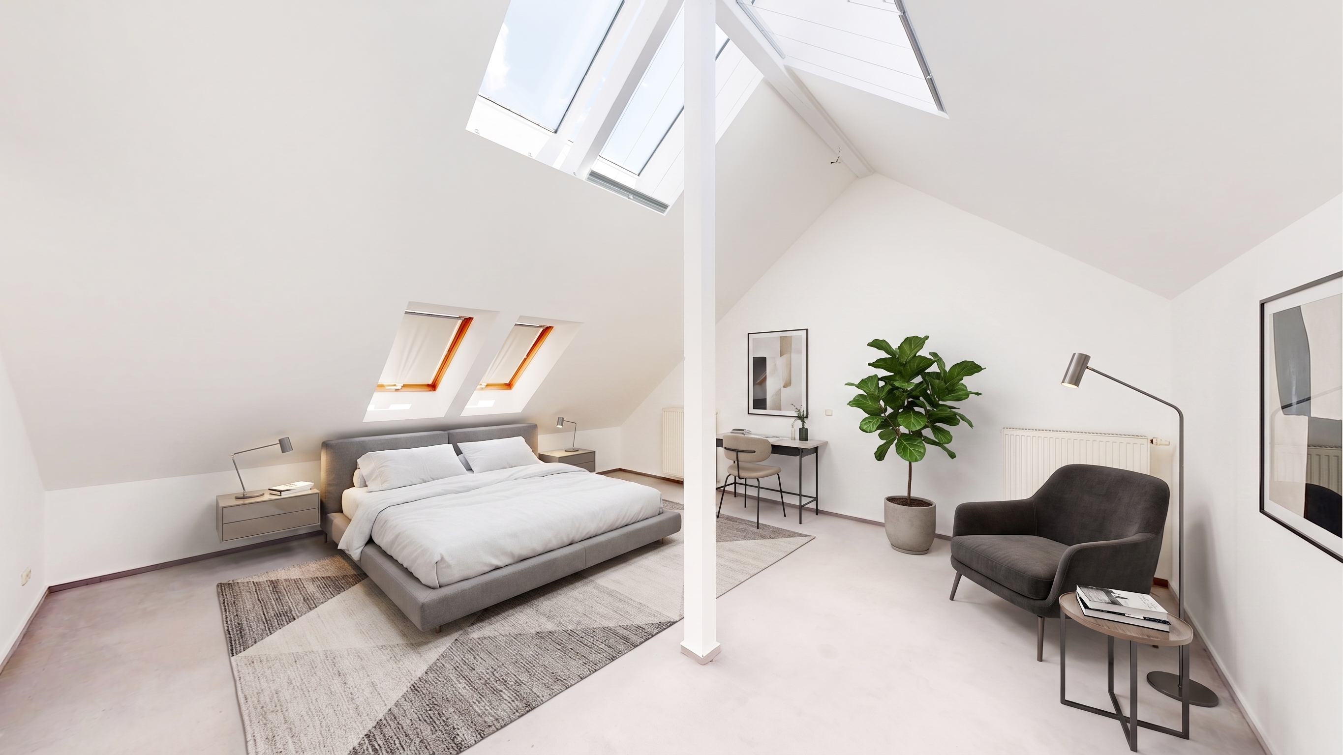 Lichtdurchflutet & bezugsfrei – 1-Zimmer-Appartement mit Stellplatz in Veitshöchheim