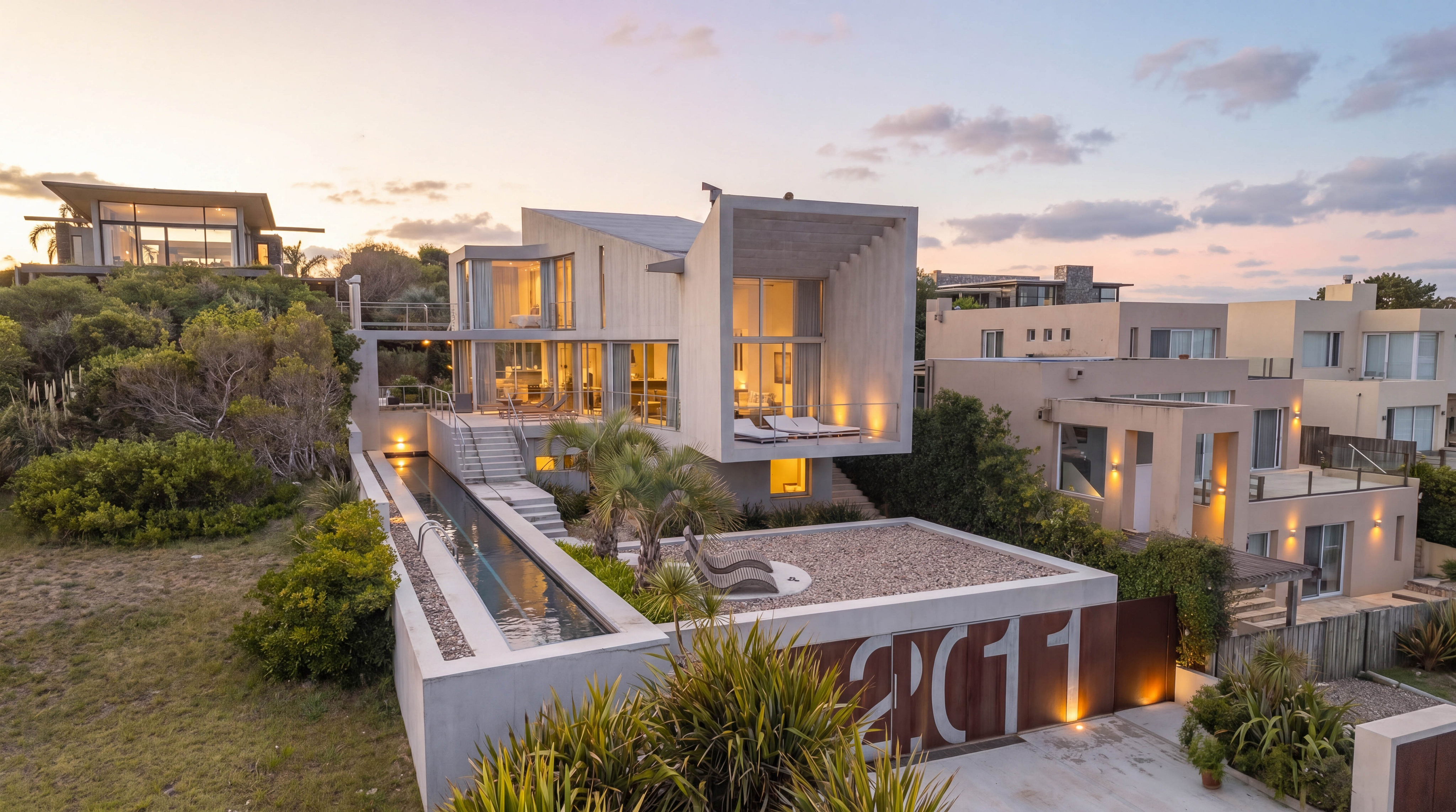 Modernes Design in Punta Piedras